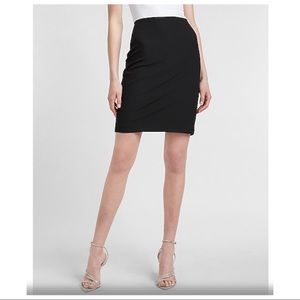Express black pencil skirt